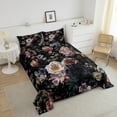 thumbnail image 4 of Erosebridal Vintage Florals Bedding Full Comforter Set, Retro Flowers Down Comforter for Women , Reversible, 4 of 7