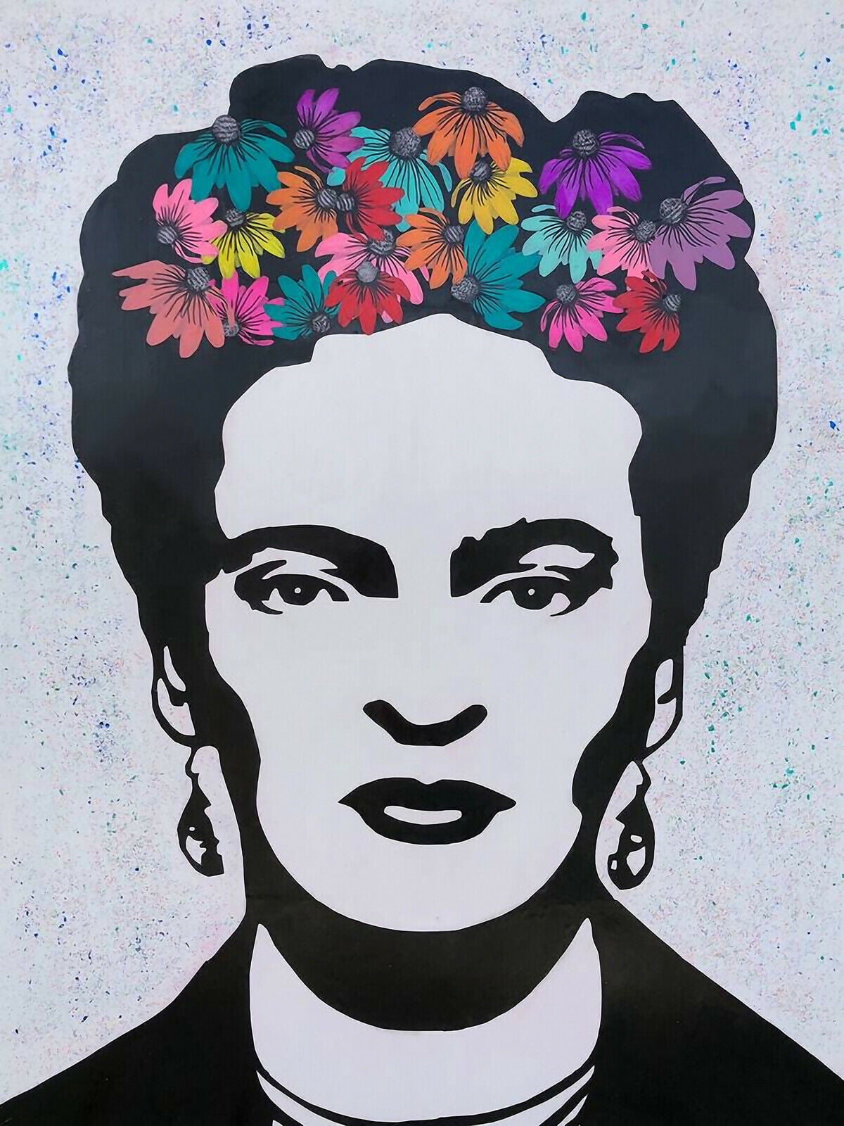 Frida Kahlo Pop XIII - CANVAS or PRINT WALL ART