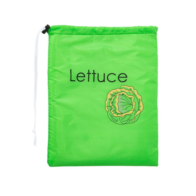 Wartleves Bolsa de almacenamiento de frutas y verduras de plátano reutilizable con cordón para conservar la frescura