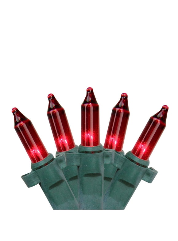 Red Christmas Lights in Christmas Tree Lights by Color