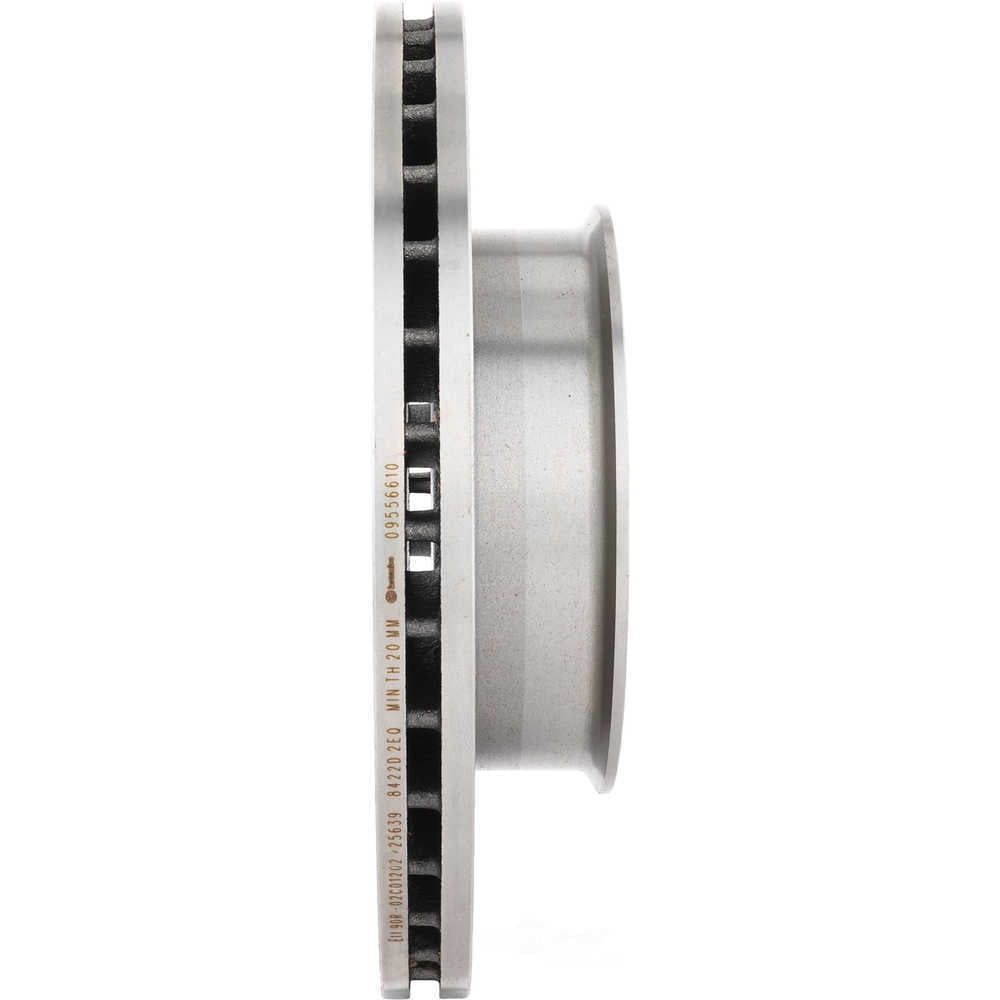 Brembo 09.5566.10 Premium Vented Brake Rotor