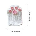 thumbnail image 2 of NIUBWJL Cats Paw Handmade Crochet Gloves Half-finger Knitting And Winter Gift, 2 of 5