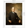 thumbnail image 5 of Art.com 1948 Portrait of Harry Truman Painted by Greta Kempton Photo, White Frame Wall Art, 32" x 40", 5 of 5