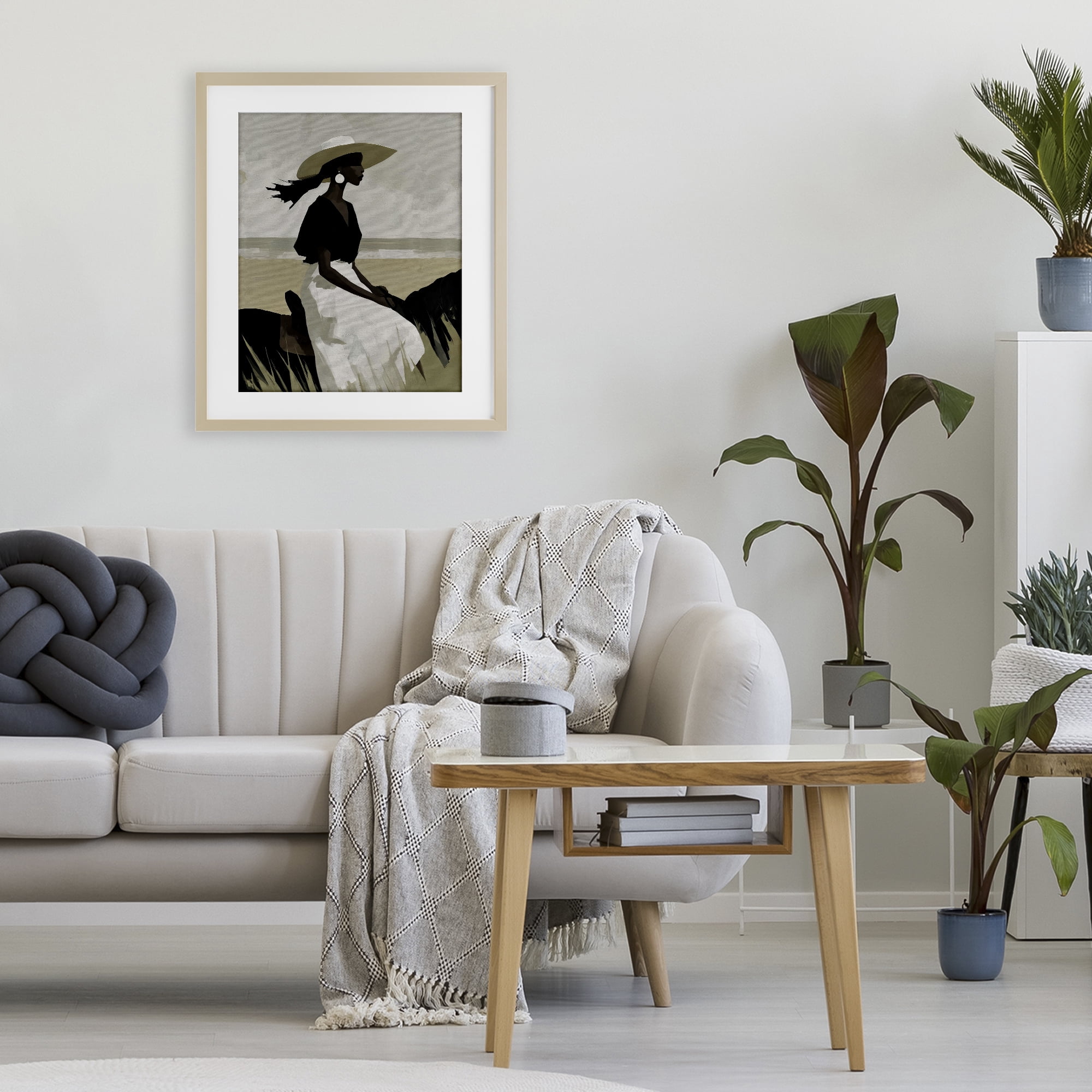 Stupell Industries Equestrian Windswept Muse Birch Framed Print Under Glass, design by Svetlana Aleynikova