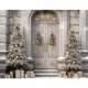 thumbnail image 1 of Bonvvie Christmas Store Backdrops Kids Adult Photography Child Adult Portrait Xmas Trees Snowy Street Photo Backgrounds, 1 of 5