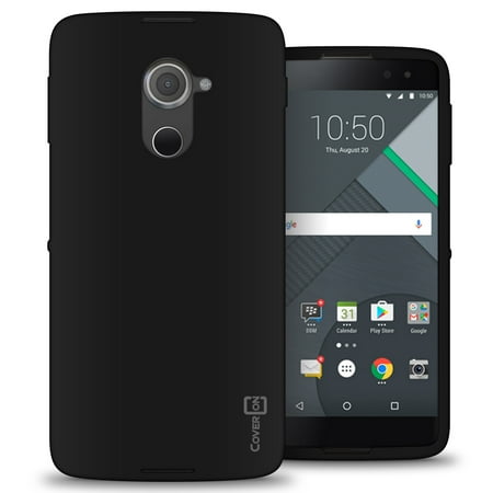 Blackberry Rubber Faceplates - CoverON Blackberry DTEK60 Case, FlexGuard Series Soft Flexible Slim Fit TPU Phone Cover