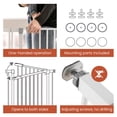 thumbnail image 4 of hauck Open N Stop Pressure Fit with 3.5" Extension Baby Safety Gate, 4 of 7