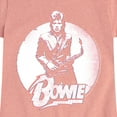 thumbnail image 3 of David Bowie - Bowie Distressed Circle - Toddler & Youth Girls Short Sleeve Graphic T-Shirt, 3 of 5