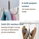 thumbnail image 4 of 360 4 Claw Hanger Clothes Hanger Bag Hanging Rack Shoe Drying Hanger Scarf Hanger Necktie Organizer Clothes Hooks, 4 of 5