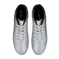 thumbnail image 5 of DREAM PAIRS Mens Soccer Cleats Firm Ground Soccer Shoes Football Shoes SILVER/BLACK Size 11, 5 of 7