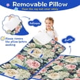 thumbnail image 3 of Pioneer Flower Floral Print Pattern Toddler Nap Mats for Kids Preschool,Sleeping Mat Bag or Kids,Toddler Sleeping Bag,Toddler Nap Mat or Daycare, 3 of 6