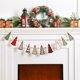 thumbnail image 1 of Cartel de madera Garland Cinnvoice para árbol de Navidad, 2,5 m, rojo y verde, 1 of 7