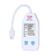 thumbnail image 3 of USB Power Meter LCD USB Tester Detector Voltmeter Ammeter Digital Power Capacity Tester (UT658C), 3 of 8