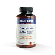 Blue-Emu Joint Health Turmeric Plus Bioperine Black Pepper Supplement, Joint Health,  60 Capsules