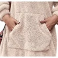 thumbnail image 4 of Sudadera De Mujer Larga Sudadera Casual Afelpada, 4 of 6