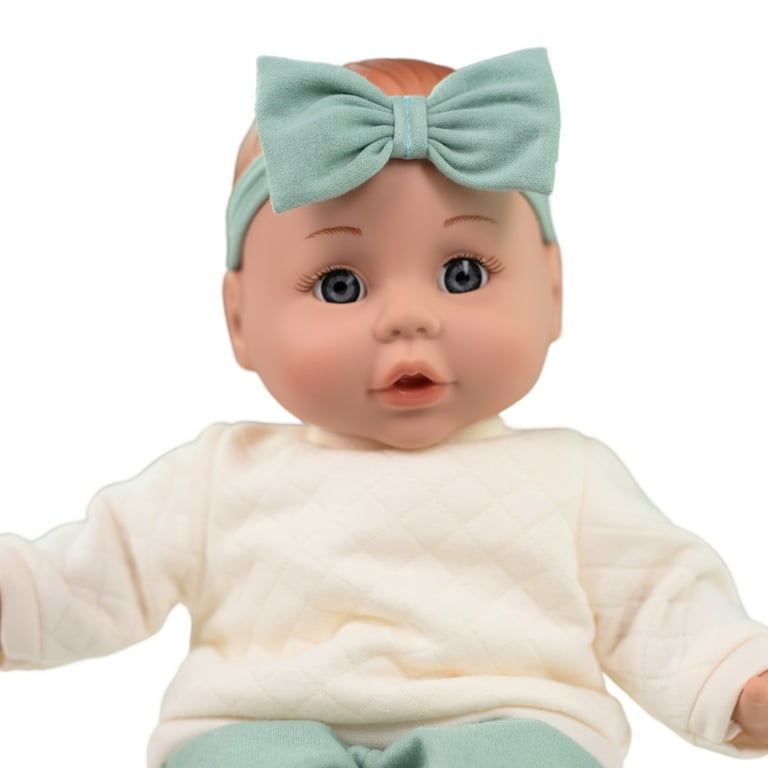 Babi Baby Doll Care & Feeding Set - 14-Inch Pretend Play Accessories With Diaper, Bib & Food Toys For Ages 2+