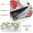 thumbnail image 6 of 3'x5' Area Rugs, Christmas Indoor Outdoor Area Rug for Living Room Bedroom, Snowman Elk Snowflake Xmas Botanical Washable Bathroom Rugs Kitchen Floor Carpet Mats Home Decor Aesthetic, 6 of 8