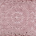thumbnail image 3 of Better Trends 20"x 36" King Pillow Sham 100% Cotton Pillow Cover Medallion Design Machine Washable (Pink) Rio Collection, 3 of 4