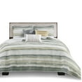 thumbnail image 2 of Madison Park Marina 6-Piece Coastal Quilted Microfiber Coverlet Set in Yellow, 2 of 5