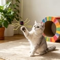 thumbnail image 5 of Tuvgenk Halloween Cat Toy Spider Wand Replacement Head with Realistic Design Interactive Teaser Refill for Indoor Cats Yellow, 5 of 6