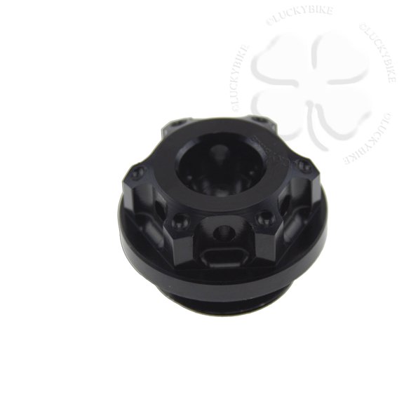 CNC GP Engine Oil Cap Black For Yamaha YZF R6 R1 Seal CNC Aluminum Filler Lid