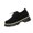 Black_001, variant on Women's Faux Suede Lace Up Platform Oxford Shoes, Chunky Lug Sole Non-Slip Casual Dress Shoes, Comfort Work Flats for Office Commuting Daily Wear Brown 5.5(EU-36)