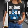 thumbnail image 4 of Squad Of The Boss Birthday Boy Baby Decorations TShirt, 4 of 6