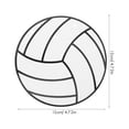 thumbnail image 4 of 5pcs Adorable Volleyball Banner for Sports Party Decoration and Supply, 4 of 6