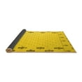 thumbnail image 2 of Ahgly Company Indoor Rectangle Solid Yellow Modern Area Rugs, 8' x 12', 2 of 4