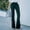 Green, variant on Women's Corduroy Flare Pants Elastic Waist Bell Bottom Trousers 2026 Fall Pants Red M
