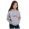 thumbnail image 4 of BXUIDJG Chandail à Capuchon pour Fille Chandail en Molleton Garçons Filles Automne Hiver Rentrée des Classes Imprimé Lettre Manches Longues Hauts Chauds Manteau Chandail en Molleton Gris-12-18 m, 4 of 4