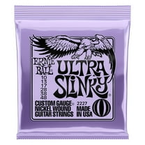 Ernie Ball Electric Guitar Nickel Plated Steel Wound Strings, 5.50 in