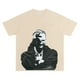 thumbnail image 2 of Camiseta de manga corta estampada del rapero americano de Drake 2025 para hombre, manga corta holgada de algodón puro pesado con cuello redondo, 2 of 5