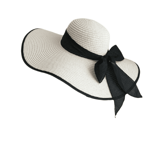 Funcredible Wide Brim Sun Hats for Women - Floppy Straw Hat 