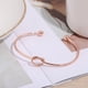 thumbnail image 3 of Jumpingount de metal Adorno de muñeca Brazalete de mujer Pulseras Brazalete Oro rosa Type3 NO3, 3 of 6
