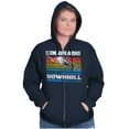 thumbnail image 3 of Colorado Ski Lovers Vacation Souvenir Unisex Fleece Graphic Zip Up Hoodie Brisco Brands 2X, 3 of 5