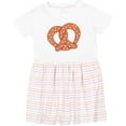 thumbnail image 3 of Inktastic Pretzel Girls Toddler Dress, 3 of 5
