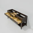 thumbnail image 6 of Norwalk 72 in W x 22 in D Brown Oak Double Bath Vanity, 6 of 9