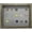 Gray/Gray, variant on Golf Ball Marker Shadowbox Display | Holds Flat or Pegged Ball Markers | Five Color Options | Acrylic Cover | Made in USA | Measures approximately 11" W x 9" H