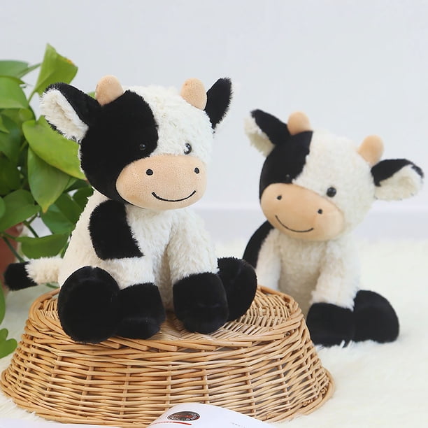 Peluche Vache 22 cm Peluche animal Jouet en Peluche pour Enfants