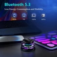 thumbnail image 3 of RVPOZWER Magnetic Portable Speaker G200 Mini Sound 5.3 Bluetooth Phone Holder, Purple, 1 pack, 3 of 6