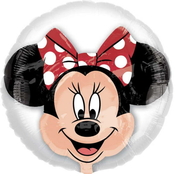 Minnie Mouse Head Super Shape Insider Balloon Foil / Mylar Balloon 24"