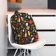 thumbnail image 3 of Easygdp Seafood And Drinks Mochila Ligera de 15 Pulgadas para Estudiantes, Mochila Cómoda para la Escuela y Viajes, Correas Ajustables, 3 of 6