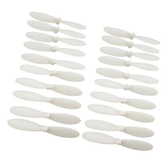 Hélices de Cuadricópteros CUTICAT 20 Piezas Blanco Propulsores de Quadcopter