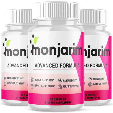 Monjarim Advanced Formula Pills Supporting Energy and Healthy Lifestyle 180 Capsules