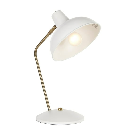 Lumisource Darby Table Lamp With White Metal And Gold Finish LS-DARBYTB WAU