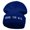 Royal, variant on Born To Win Soccer Embroidered 12 Inch Long Knitted Beanie - Red OSFM