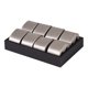 thumbnail image 5 of Bandeja organizadora para joyería y reloj Yinane Soporte de exhibición Negro 8 almohadas, 5 of 8