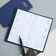thumbnail image 3 of kjfeif 2024 Planner 7.1"x3.9" Monthly & Weekly 12 Months Simple Easy To Use Design 2024 Planner For Every Day Planning Notebook (Full Year 2024), 3 of 5