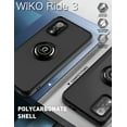 thumbnail image 6 of Wiko Ride 3 Phone Case, Slim Protective Kickstand Magnetic Ring for Wiko Ride 3 Phone Case Black, 6 of 6